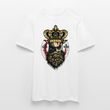 Charger l'image dans la galerie, T-shirt Tête de mort Homme Hipster Skulls King - blanc
