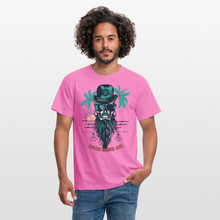 Charger l'image dans la galerie, T-shirt Tête de mort Homme Endless summer days - rose
