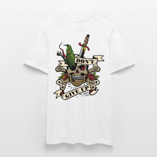 Charger l'image dans la galerie, T-shirt Tattoo old school Homme Old school tattoo don't give up - blanc
