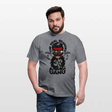 Charger l'image dans la galerie, T-shirt Tête de mort Homme Real bearded gang - graphite chiné
