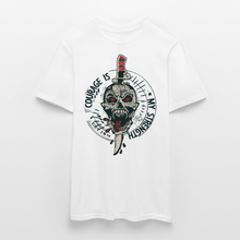 Charger l'image dans la galerie, T-shirt Tattoo old school Homme Old School Courage is my strenght - blanc
