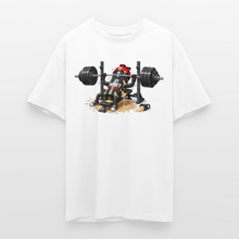 Charger l'image dans la galerie, T-shirt Musculation Humour – Shaker Whey Protein au Développé Couché - blanc
