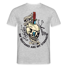 Charger l'image dans la galerie, T-shirt Tattoo old school Homme Everything will be alright - gris chiné

