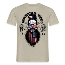 Charger l'image dans la galerie, T-shirt Tête de mort Homme American Vibes - beige sable
