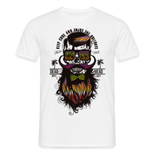 Charger l'image dans la galerie, T-shirt Tête de mort Homme Keep cool - blanc
