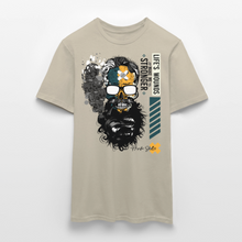 Charger l'image dans la galerie, T-shirt Tête de mort Homme Life's wounds - beige sable
