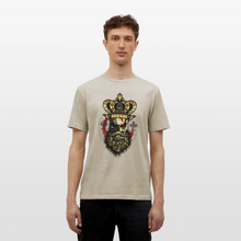 Charger l'image dans la galerie, T-shirt Tête de mort Homme Hipster Skulls King - beige sable
