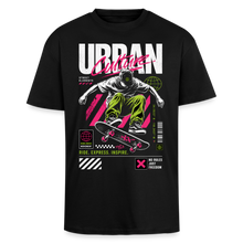 Charger l'image dans la galerie, T-Shirt Skateur homme Oversize – Design Urban culture - noir
