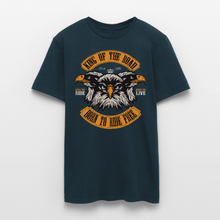 Charger l'image dans la galerie, T-shirt Motorcylce Homme Aigle King oh the road - marine
