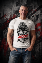 Charger l'image dans la galerie, t shirt motivation musculation Beast mode activated
