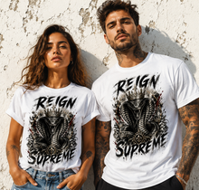 Charger l'image dans la galerie, T-shirt musculation motivation Reign supreme cobra
