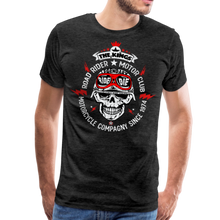 Charger l&#39;image dans la galerie, Homme T-Shirt Tête de mort Motorcycle crâne skull road rider kings - charbon (6708184383667)
