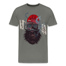 Charger l&#39;image dans la galerie, Homme T-shirt Hipster Skulls stay cool - asphalte
