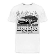 Charger l&#39;image dans la galerie, T-shirt Homme Hot Rod Car Vintage 2 - blanc
