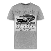Charger l&#39;image dans la galerie, T-shirt Homme Hot Rod Car Vintage 2 - gris chiné
