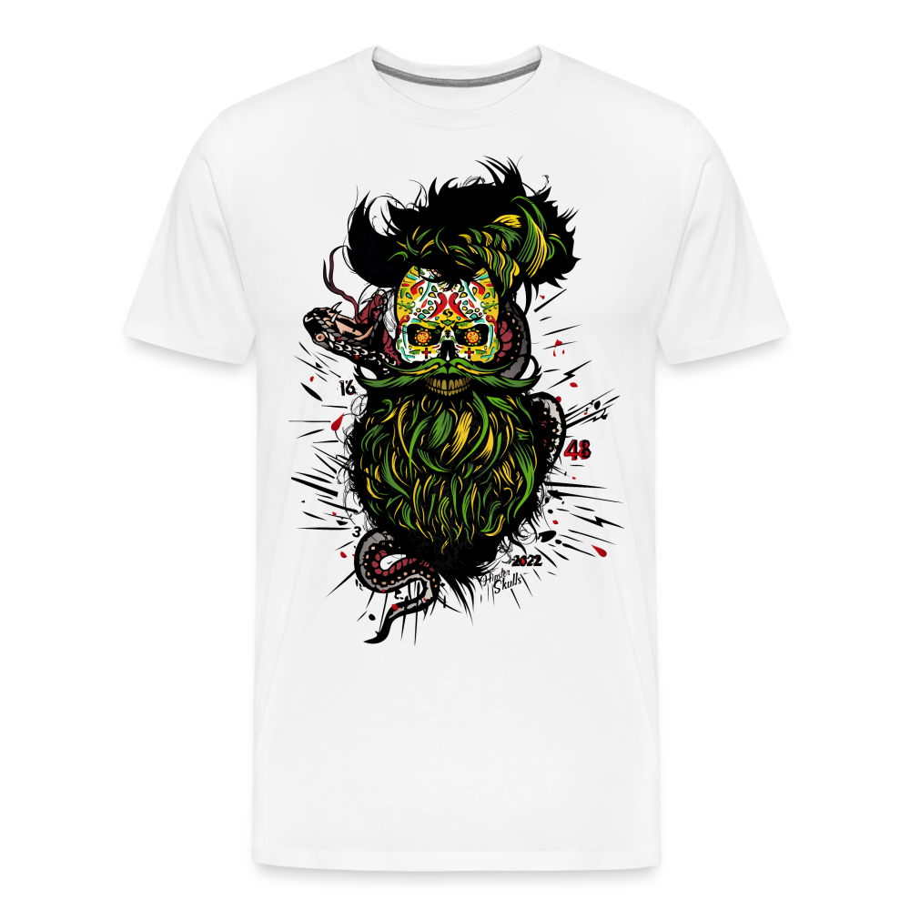 T-shirt Homme Legendary Leader Mexican - blanc