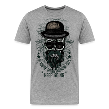 Charger l&#39;image dans la galerie, T-shirt Homme Keep Going - gris chiné
