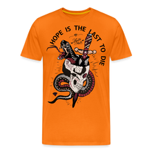 Charger l&#39;image dans la galerie, T-shirt Homme Hope Last To Die - orange
