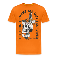 Charger l&#39;image dans la galerie, T-shirt Homme Old School Never Die - orange
