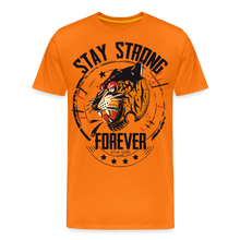 Charger l&#39;image dans la galerie, T-shirt Homme Stay Strong Forever Tiger - orange
