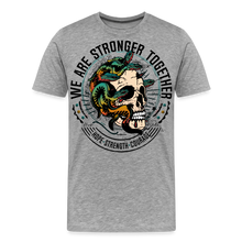Charger l&#39;image dans la galerie, T-shirt Homme We are stronger together - gris chiné
