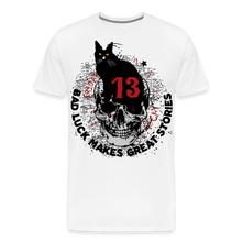 Charger l&#39;image dans la galerie, T-shirt Homme Bad luck 13 - blanc
