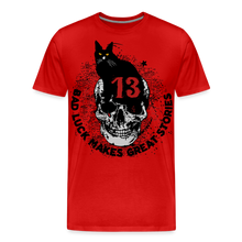 Charger l&#39;image dans la galerie, T-shirt Homme Bad luck 13 - rouge
