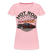 Charger l&#39;image dans la galerie, T-shirt Femme Hot rod Garage - rose liberty

