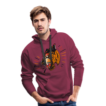 Charger l&#39;image dans la galerie, Sweat-shirt à capuche hommes Tiger Stay Strong 2 - bordeaux
