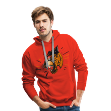 Charger l&#39;image dans la galerie, Sweat-shirt à capuche hommes Tiger Stay Strong 2 - rouge
