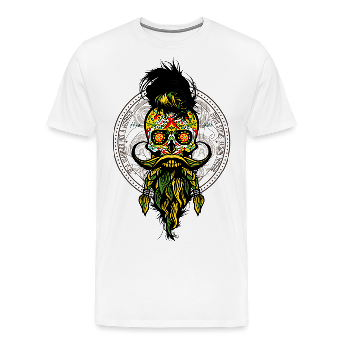 T-shirt Homme Mexican Leader - blanc