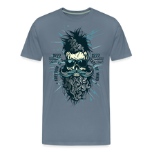 Charger l&#39;image dans la galerie, T-shirt Homme Freedom - gris bleu
