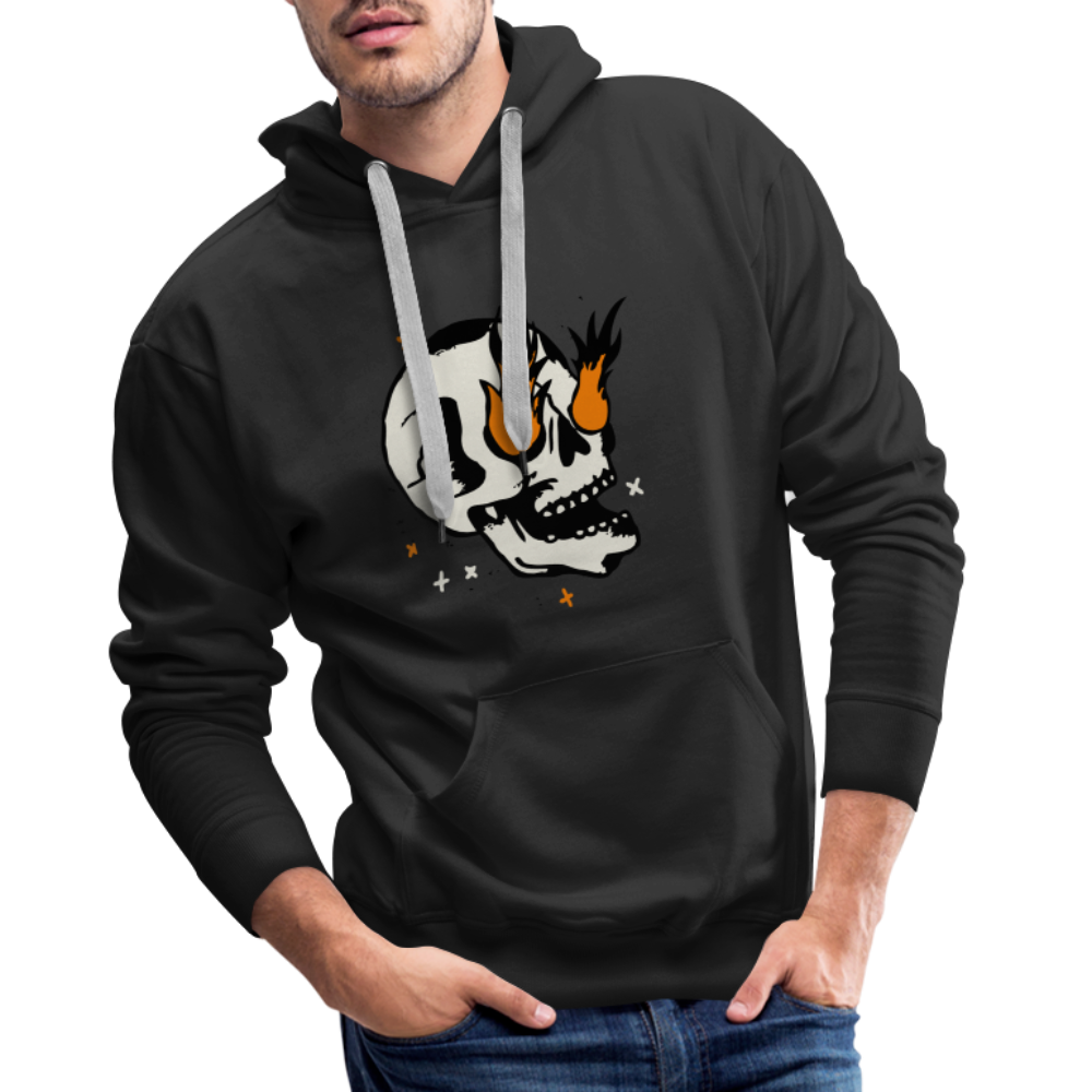 Sweat-shirt à capuche hommes Glory - noir