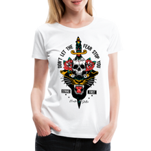 Charger l&#39;image dans la galerie, T-shirt Femme Panther Strike First - blanc
