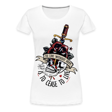 Charger l&#39;image dans la galerie, T-shirt Femme Tattoo Hope - blanc
