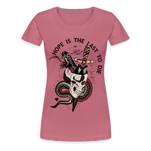 Charger l&#39;image dans la galerie, T-shirt Femme Hope Last To Die - mauve
