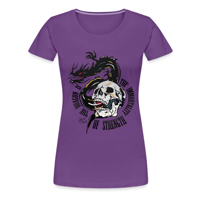 T-shirt Femme Dragon Immortality - violet