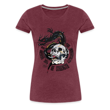 Charger l&#39;image dans la galerie, T-shirt Femme Dragon Immortality - rouge bordeaux chiné
