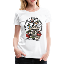 Charger l&#39;image dans la galerie, T-shirt Femme  Death is just the start - blanc
