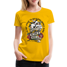 Charger l&#39;image dans la galerie, T-shirt Femme  Death is just the start - jaune soleil
