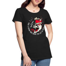 Charger l&#39;image dans la galerie, T-shirt Femme Old School Tattoo From death to life noir - noir
