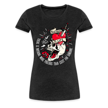 Charger l&#39;image dans la galerie, T-shirt Femme Old School Tattoo From death to life noir - charbon
