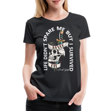 Charger l&#39;image dans la galerie, T-shirt Femme Old School Never Die 2 - noir
