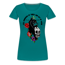 Charger l&#39;image dans la galerie, T-shirt Femme Panther Get Up Again - bleu diva
