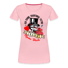 Charger l&#39;image dans la galerie, T-shirt Femme Old school traditional tatoo - rose liberty
