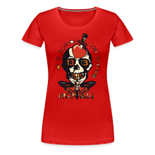 Charger l&#39;image dans la galerie, T-shirt Femme Buterfly number 13 - rouge
