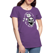 Charger l&#39;image dans la galerie, T-shirt Femme No regrets No tears - violet
