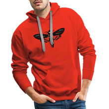 Charger l&#39;image dans la galerie, Sweat-shirt à capuche hommes Feel the love - rouge
