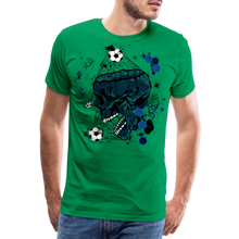 Charger l&#39;image dans la galerie, T-shirt Homme Skull Soccer - vert
