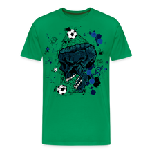 Charger l&#39;image dans la galerie, T-shirt Homme Skull Soccer - vert
